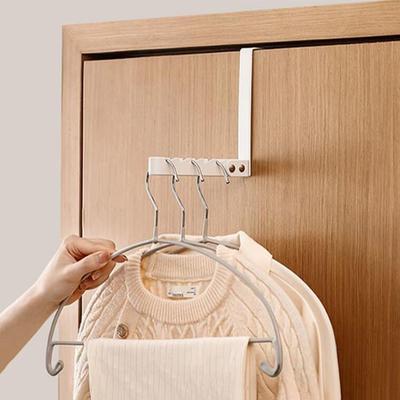 1pc Folding Wall Hook Portable Drying Rack Hidden Robe Towel Coat Hook Door Back Hooks Sticky Towel Hanger