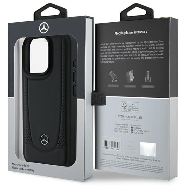 Mercedes Mehcp16Xarmbk Iphone 16 Promax 6.9 Czarny/Black Hardcase Leather Urban