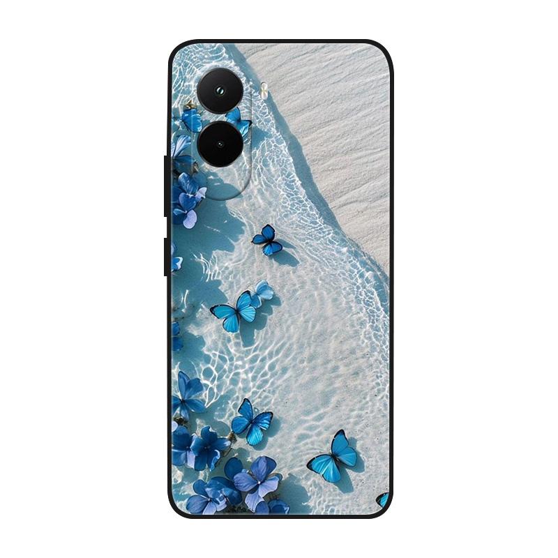 For Xiaomi Poco M7 4G Case Cover Camera Protection Shockproof Bumper For Poco M7 Plus 5G Phone Fundas Soft TPU Silicone Coque