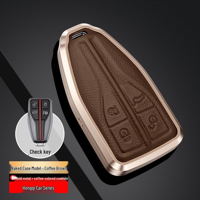 Premium Key Case for Hongqi HS5, HS7, H9, H5 Models