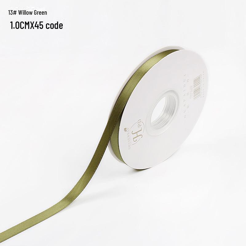 Bright Polyester Ribbon for Flower Packaging and DIY Gifts