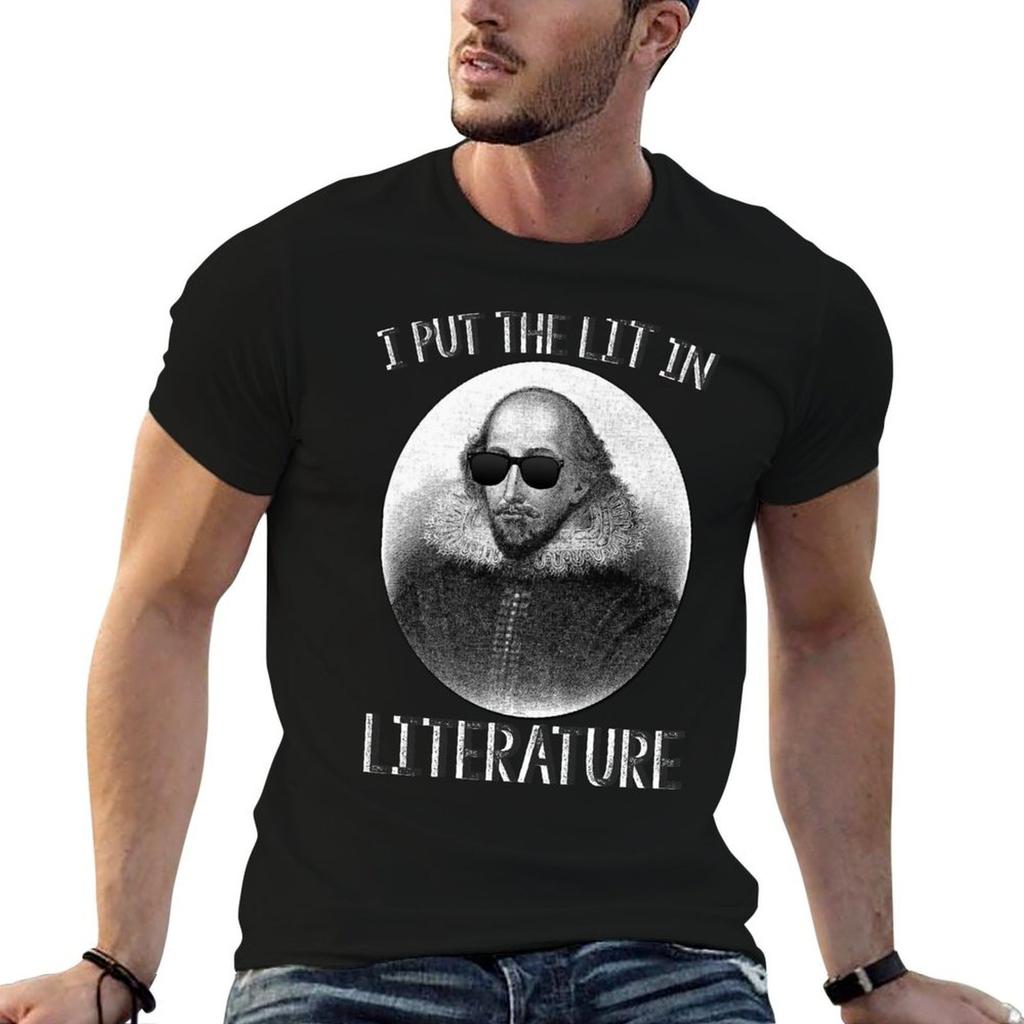 I Put The Lit In Literature Tshirt T Shirts For Unisex Pack White T Shirts For Unisex Pack Cotton Funny T Shirts Unisex Tshirt