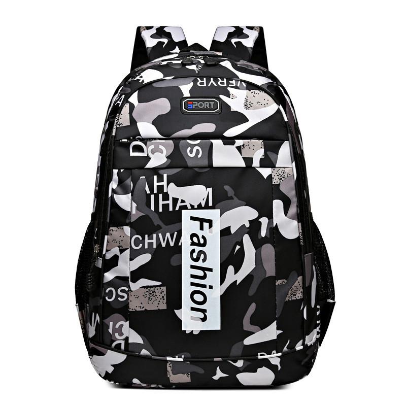 Large Backpack Printed Capacity Leisure Outdoor Schoolbag Travel