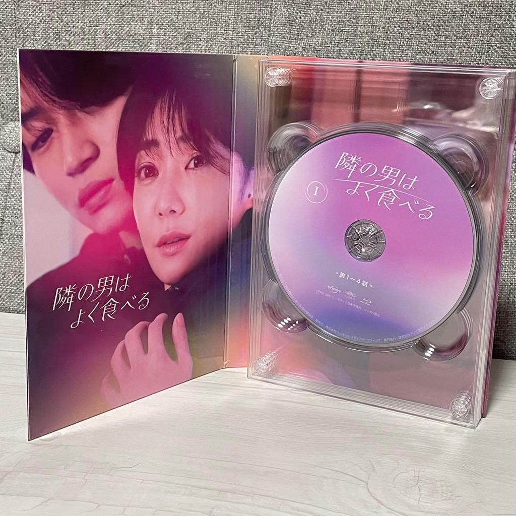 [USED] The Man Next Door Eats a Lot Blu-ray Box Set (First Press Bonus) Pouch Clear File, etc.