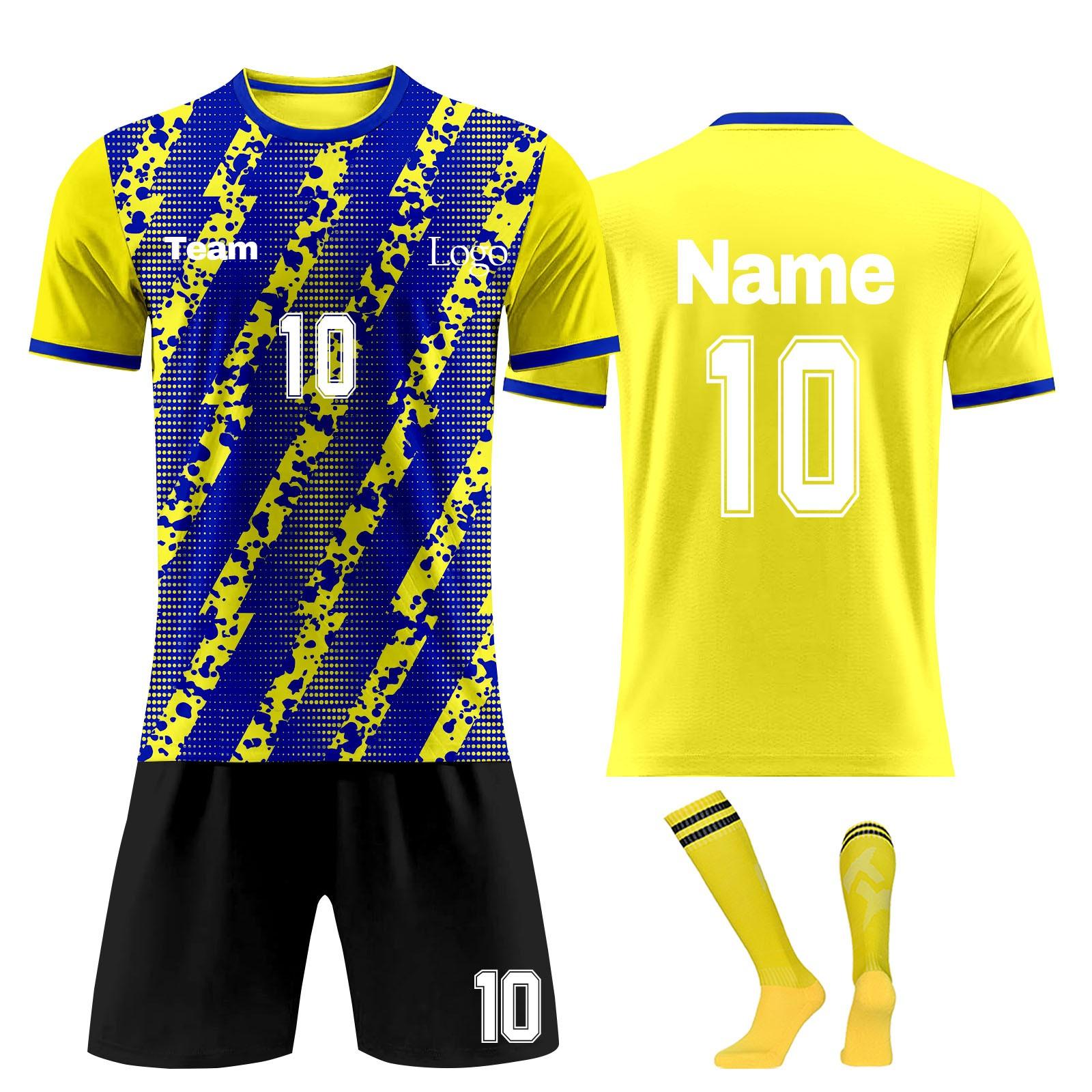 

Комплект персонализированных рубашек для мужчин и девочек с именем и номером, футбольные майки на заказ для мальчиков, тренировочный костюм XXXL