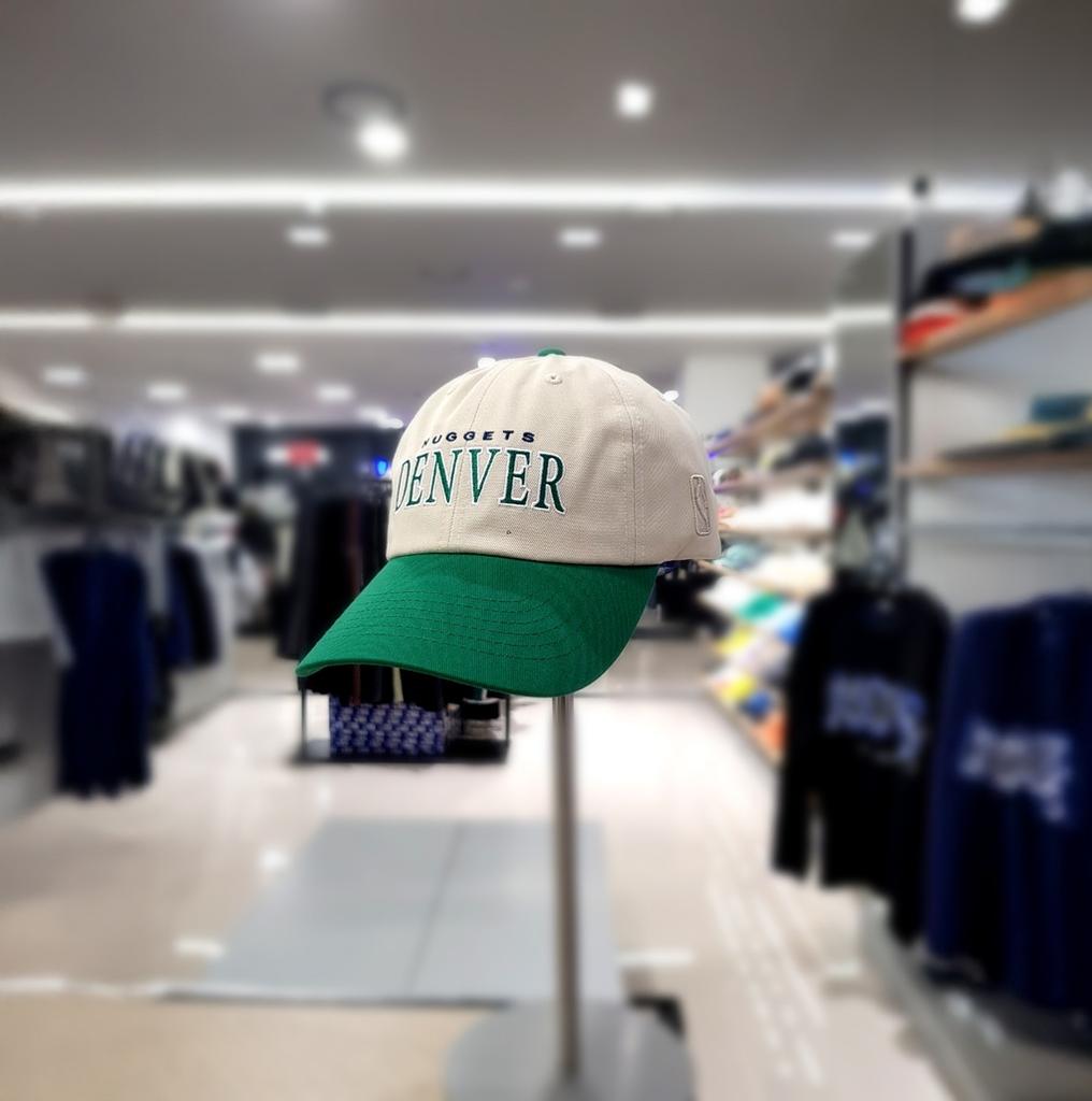 [NBA] Unisex DEN Wording Embroidered Soft Ball Cap N255AP272P