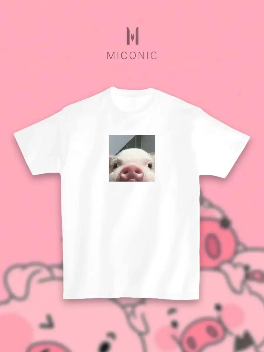 Oversized puppy New Year print T-shirt 3XL
