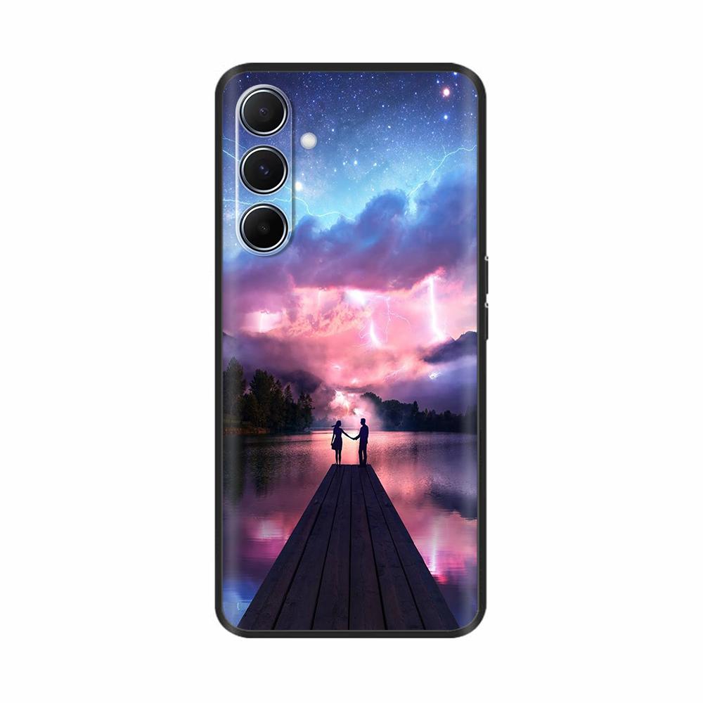 For Samsung Galaxy A26 5G Case Luxury Soft Black Silicone Bumper Phone Bags for Samsung A26 5G Cases Back Cover Coque Funda Capa