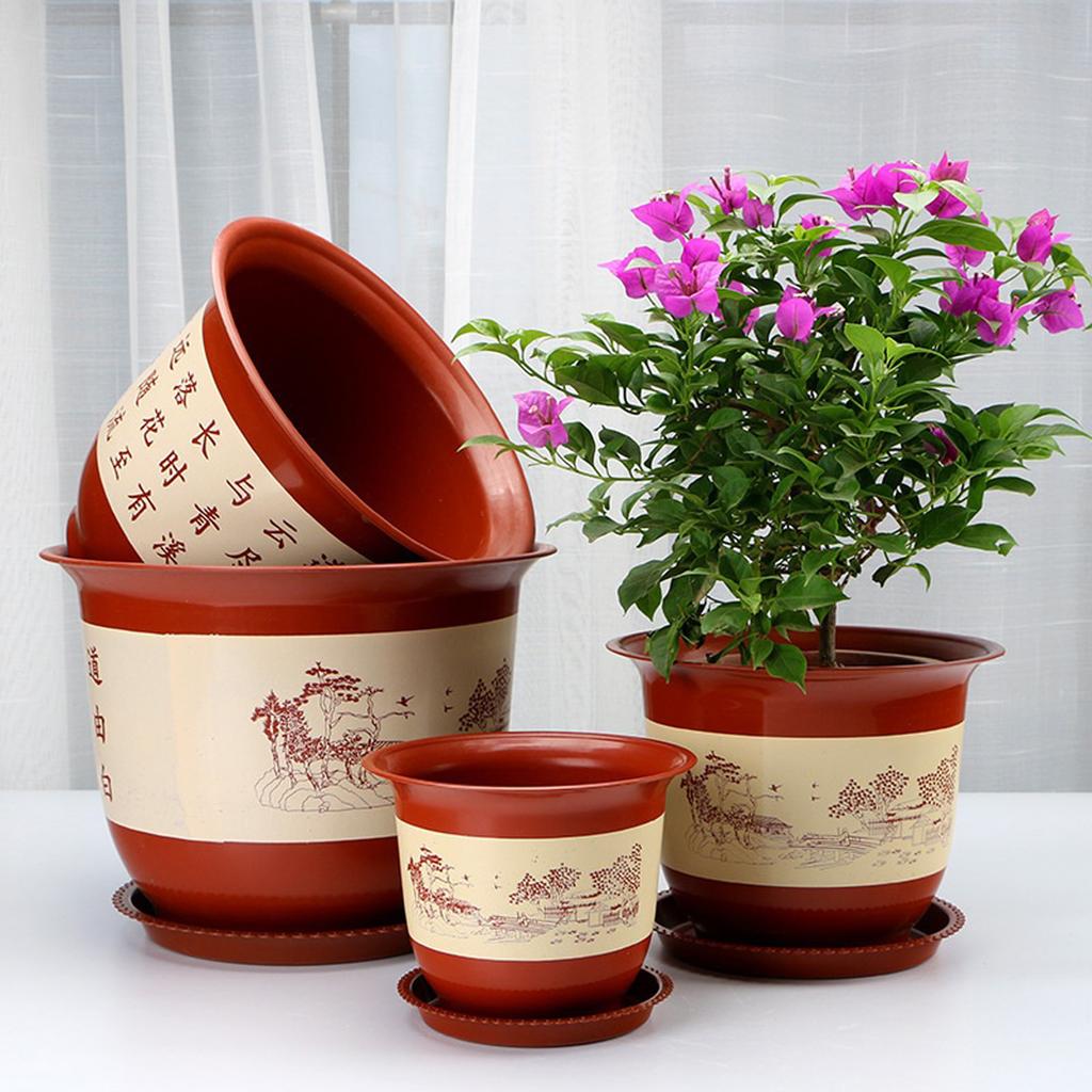 Of Plastic Flowerpots For, Thickened Flower POTS, Bonsai, Orchid POTS And Special POTS For Money Trees