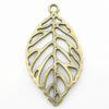 Charms Big Leaf Pendants Vintage Jewelry Supplies QC015