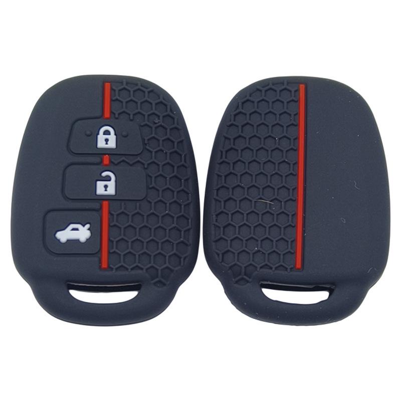 Silicone Case for Toyota Camry/Corolla/Vios 3-Button Remote