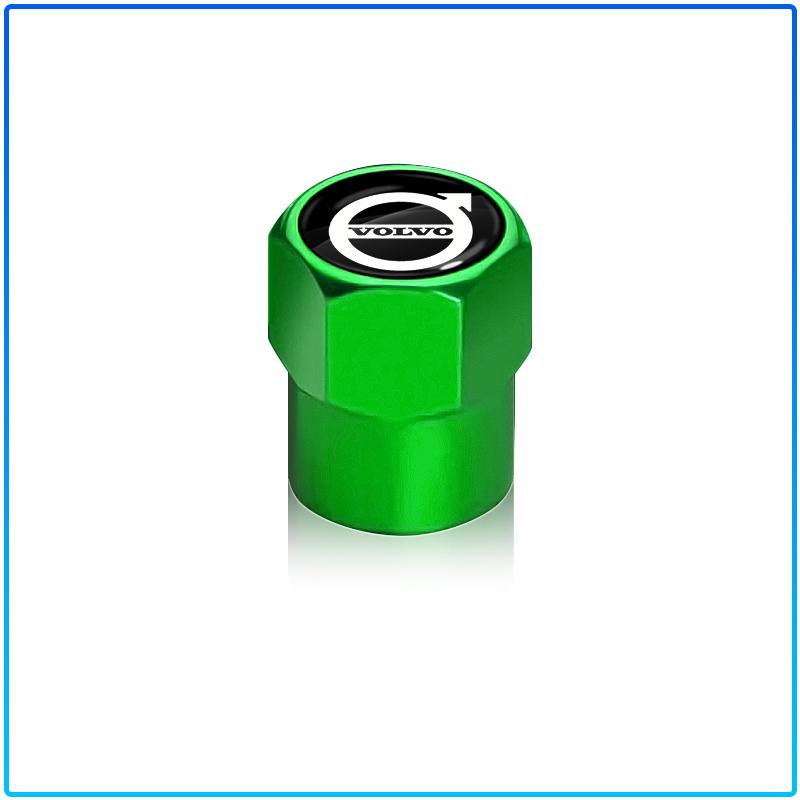 4Pcs Car Wheel Tire Valve Caps Dustproof Tyre Valve Stem Cap For Volvo XC90 XC60 XC40 V40 V50 V60 S40 S50 S60 S70 S80 S90 240 C70 Vnl Truck
