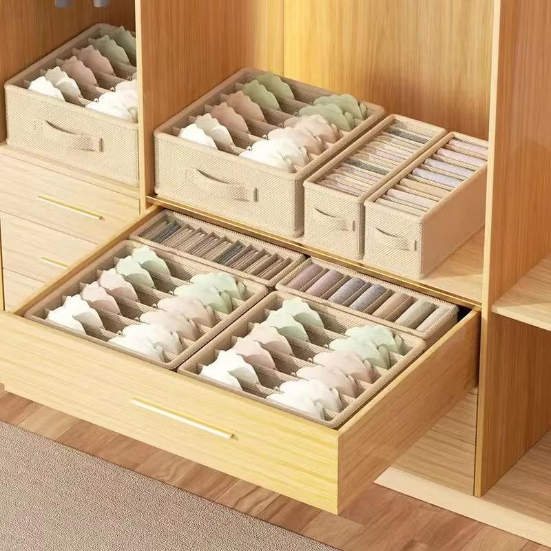 Schlafzimmer Schrank Schubladen Organizer BH Socken Unterwäsche Organizer Box Schrank Kleider Organizer Kleiderschrank Kleideraufbewahrungsorganizer