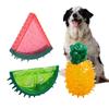 Pet Molar Chew Toy Fruit Shape Safe Flexible Chew Toys Teeth Clean Training Toy for Dogs Safe Silicone Chew Resistant