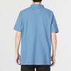 Timberland Solid Color Logo Outdoor Casual Short Sleeve Polo Shirt Men Polo Shirts Sky-Blue A24H2-DJ5