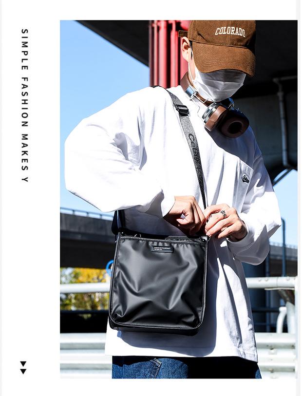 Korean Style Trendy Leather Crossbody Bag - Casual, Versatile, Simple Commute