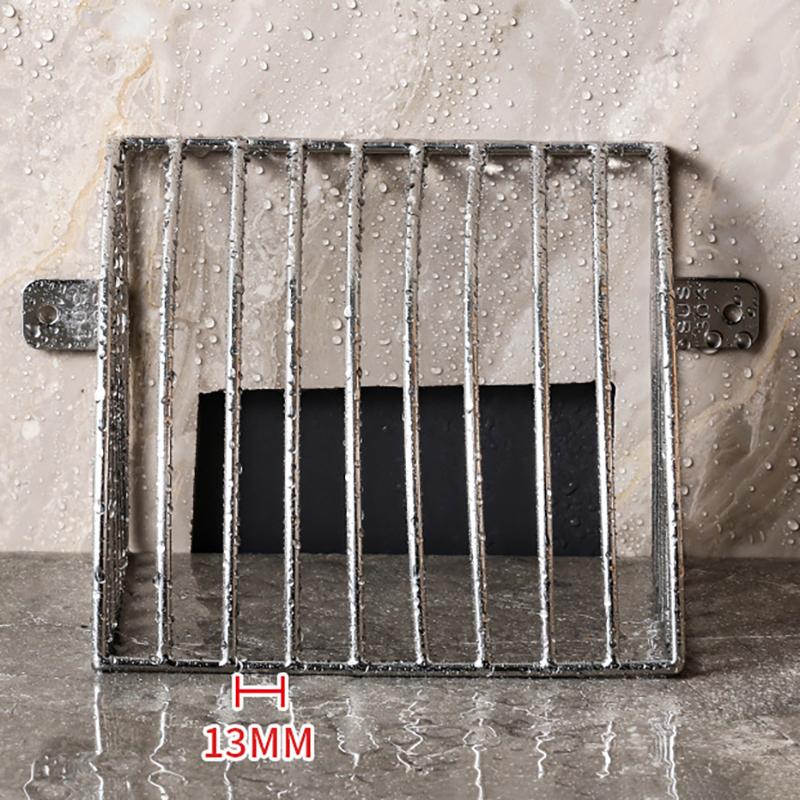 SUS304 Anti-Clogging Mesh Grate Gutter Drain Cover Wall Mount for Home Patio Roof Rain Gutter Drainage