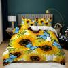 3D Butterfly Theme Home Bedding Set Luxury Wing Printed Quilt Cover Pillow Case 2/3 Pieces AU240 * 270 Extra Large Size Home Decoration