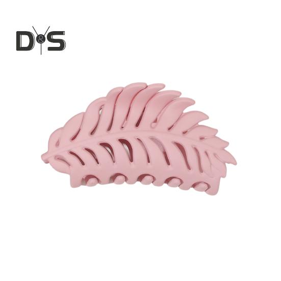 Kvinner Stor Hårklemme Bladform Hul Design Hårklo Bakhode Dusj Hårklo Blad Griper Hårtilbehør