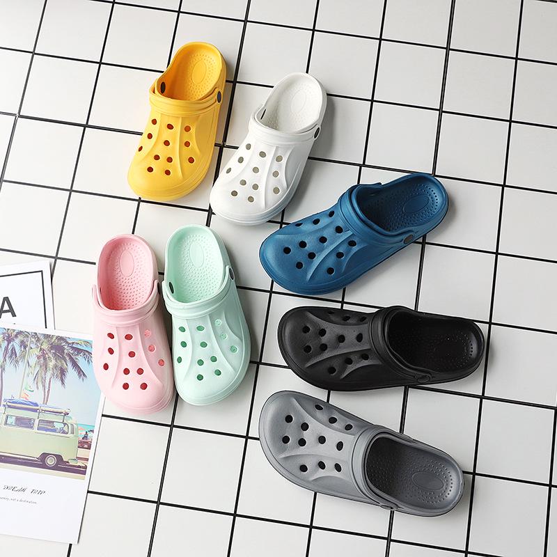 2023 Letní dámské prodyšné outdoorové sandály – Dírkový design, Zahradní a Driftingové boty