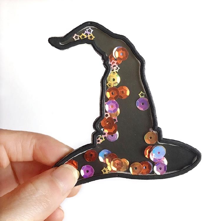 Halloween Witch Hat Metal Cutting Dies DIY Stamps Crafts Scrapbooking Photo