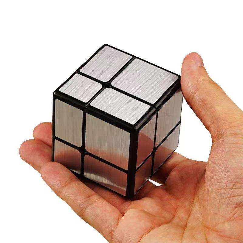 Toys Speed Educational Mirror Cube 2x2 Stickerless Brain Teasers Puzzles For Cubo Mágico Zauberwürfel Kids Children