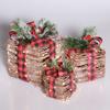 Vánoční dekorace Dárková krabička Dekorace dvora Dekorace okna Rekvizity