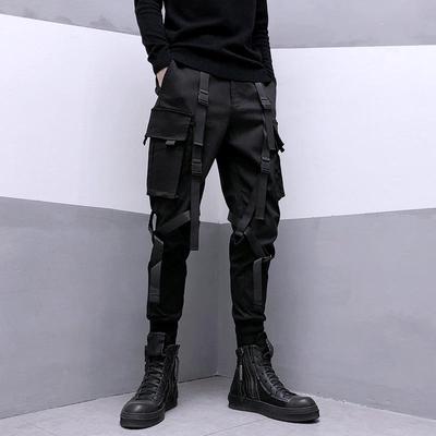 Stylish Tactical Multi-Pocket Paratrooper Overalls Harem Pants
