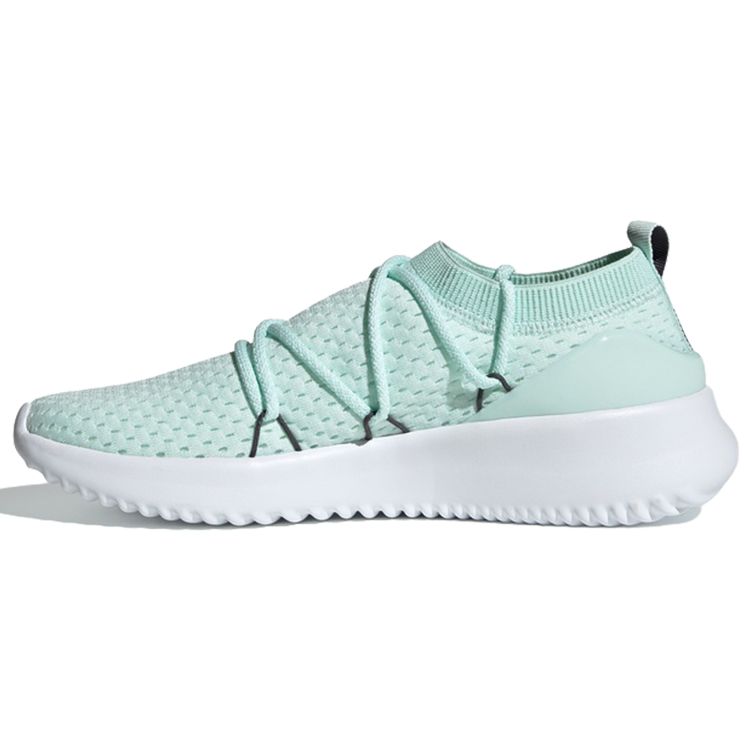 Adidas Neo Ultimafusion Comfortable Simple Shock Absorption Low Top Casual Shoes Women Casual Shoes Light-Green White F34517