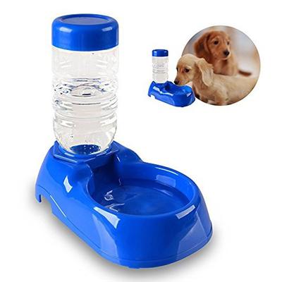 Food Grade Plastic Dog Water Bowl Pet Drinking Feeding Dispenser 350ml for Dogs Cats and Small Pets.