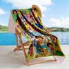 Dora Explorer Adventure Customize Your Name Beach Towel Super Soft & Absorbent Perfect for Traveling Yoga Camping and Swimming