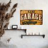 Plaque Métallique Personnalisée Rétro Garage Man Cave Bureau Décoration Murale