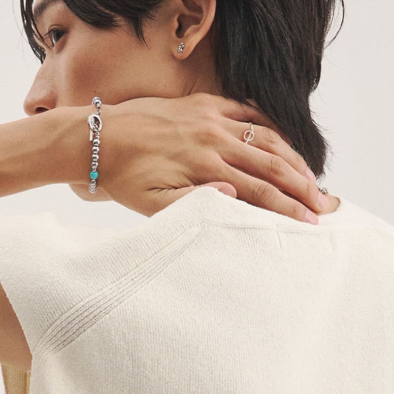 tout t and o Ring 925 Silver