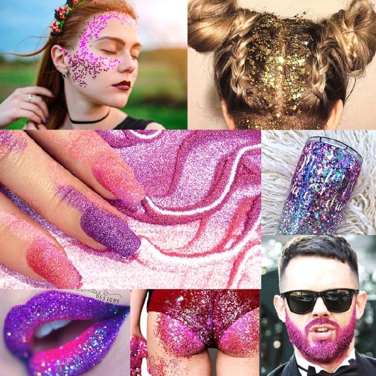 16 ColorsDIY Crafts Epoxy Resin Mold Filler Nail Art Decorations Crystal Sequins