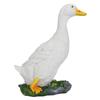 Resin Duck Figurine Garden Decor Realistic Vivid Hand Painted Waterproof Outdoor Duck Sculpture Statue for Garden Yard