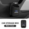 PU Leather Car Door Wall Mounted Storage Auto Logo Storage Hang Pocket For Subaru Forester XV Levorg Legacy BRZ WRX Tribeca SRT WW222