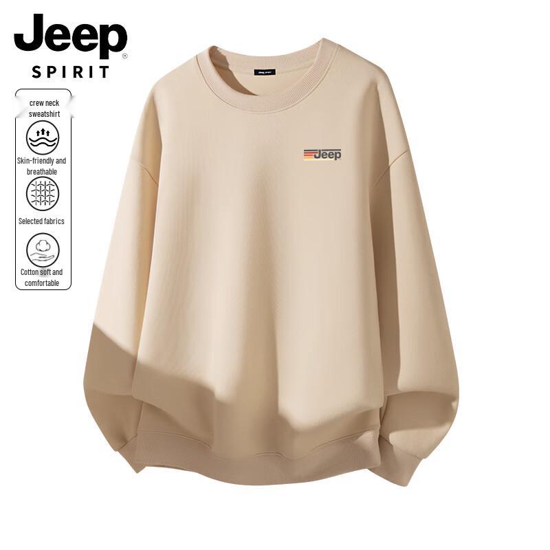 

JEEP SPIRIT Men s Casual Crewneck Sweatshirt XL