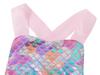 Meerjungfrauen-Prinzessinnen-Fischschwanzkleid mit Kopfschmuck für Mädchen - Ideal für Auftritte, Hochzeiten und Fotografie