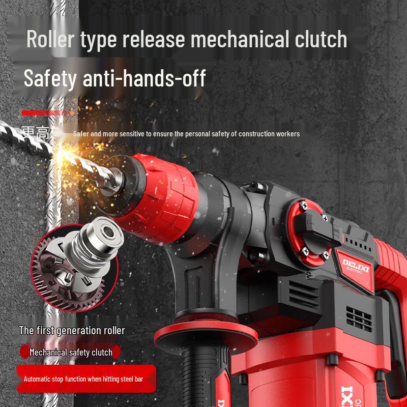 Delixi Electric Rotary Hammer & Pick CN plug (adapter included)