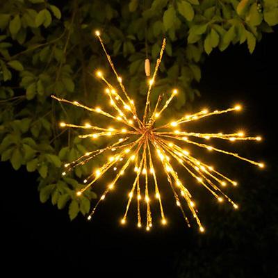 LED Feuerwerk Sternenexplosion Lichterkette