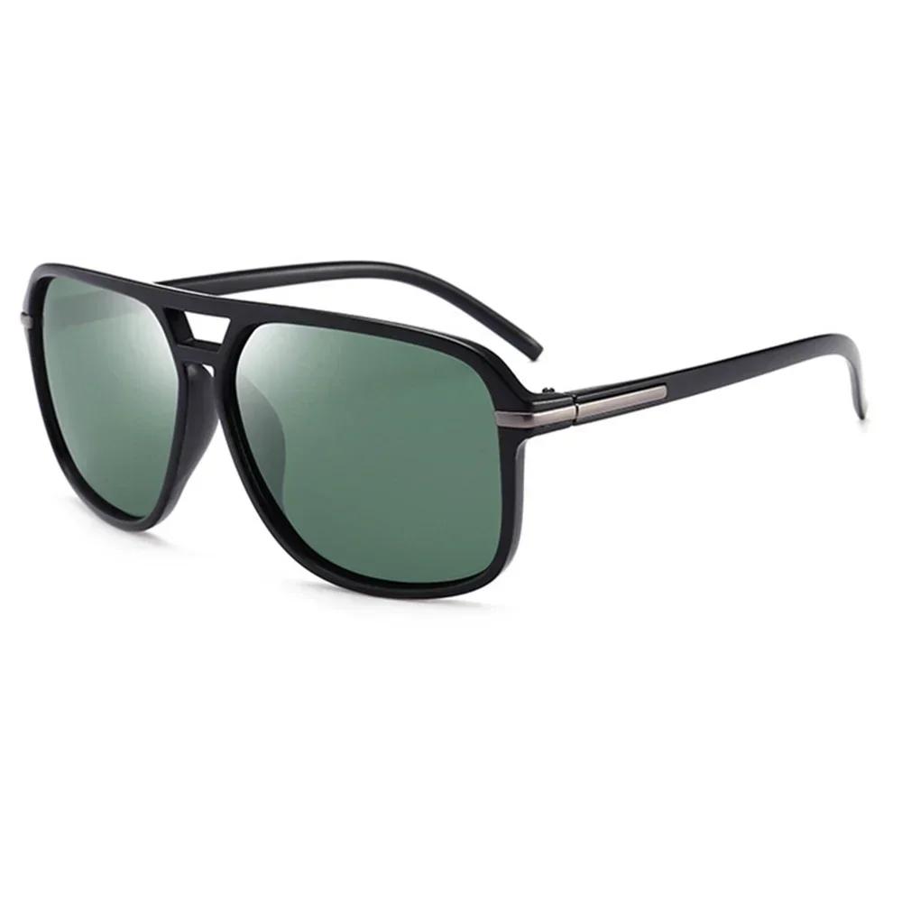 

Polarized Fashion Brand Casual Sunglasses Men 2026 Luxury Designer Driving New Shades Glasses Trendy Fishing Travel Sunglasses темно-зеленого