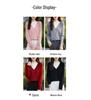 16G Fine Wool Lace Two-Piece Sweater: Delicate, Half-High Neck Knitwear for Autumn/Winter