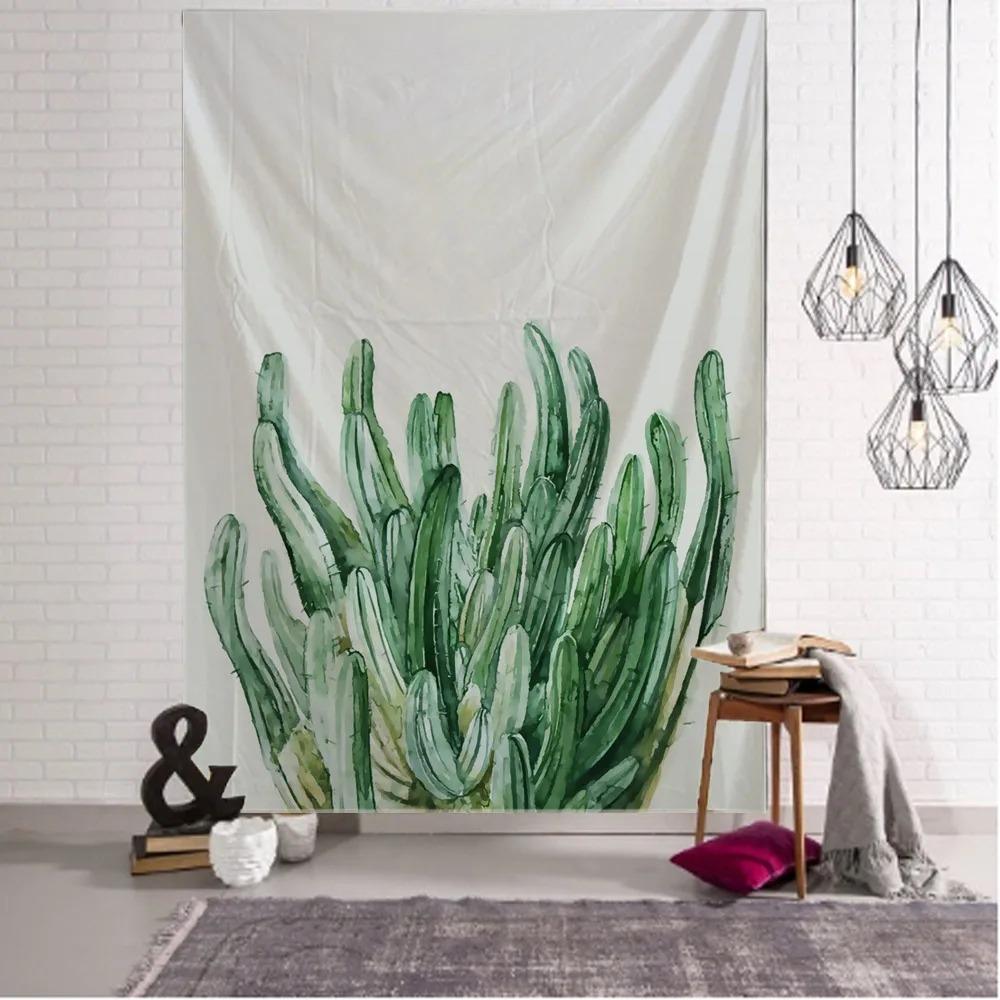 Abstract Character Plant Flower Tapestry Office Living Room Tapestry Home Wall Decoration Tapestry