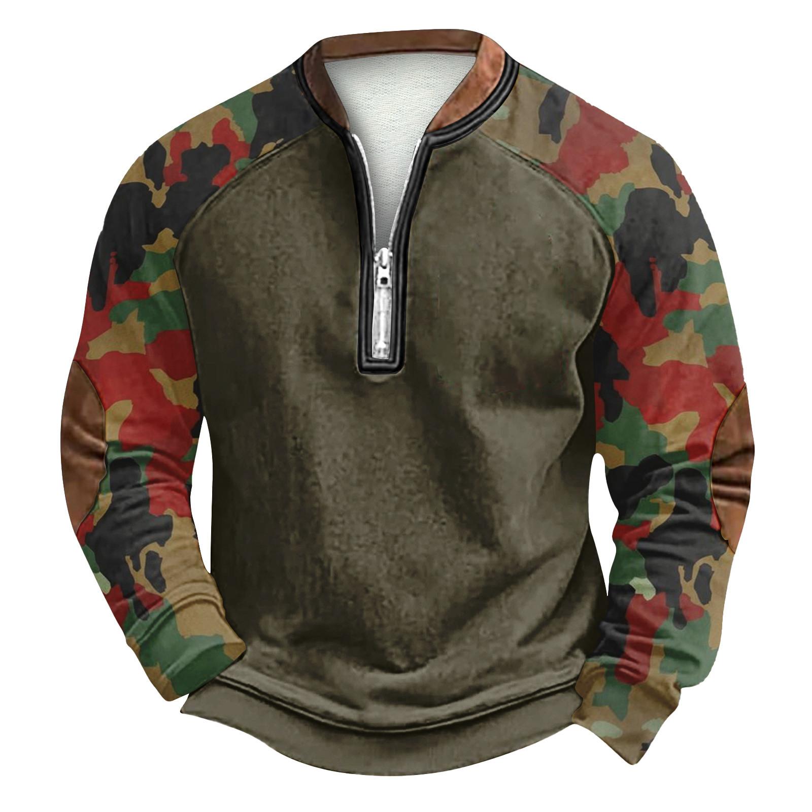 

Мужская зимняя толстовка с пряжкой Мужская толстовка с принтом XXXL