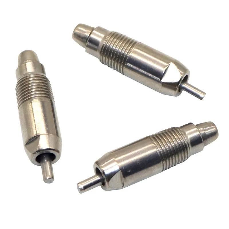 5/20/50Pcs Chicken Automatic Waterer Stainless Steel Poultry Nipple Drinking Spout For Birds Quail Parrot Poultry Farm Equipment 5PCS