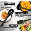 12PCS Silicone Cooking Utensil Set - Heat Resistant Non-Stick Safe, Spatula Tongs Whisk Set, Dishwasher Safe Mother‘s Day Gift