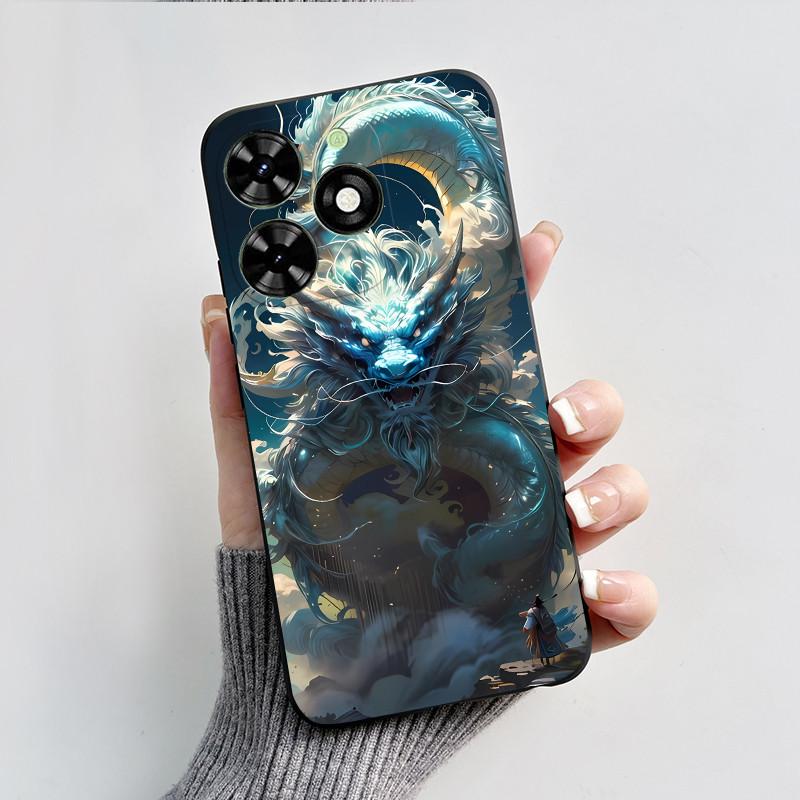 For Tecno Spark Go 2024 Case BG6 Black Myth Wukong Cover Shockproof Soft TPU Phone Case For Tecno Pop 8 Pop8 SparkGo 2024 Shell