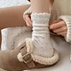 New Product Bubble Sweet Girl Point In The Wild East Gate Wave Pile Socks Wool Socks Children Tube