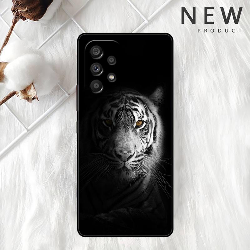 Wolf Löwe Tier Hülle Für Samsung Galaxy A54 A52 A14 5G A53 A12 A13 A71 A23 A34 A33 A21s Handyhülle