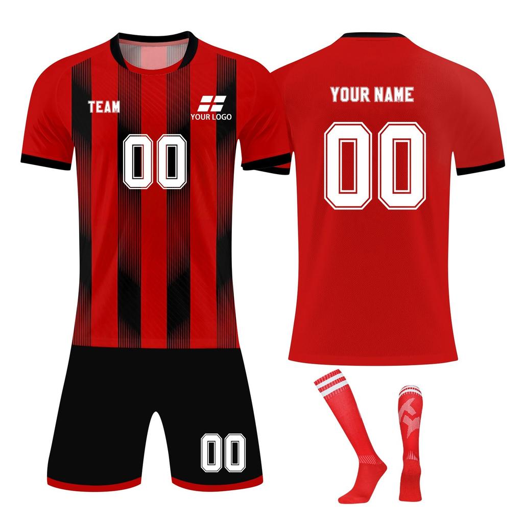 Set Tricouri Personalizate Barbati Fete Cu Numar Numar Tricouri Personalizate Fotbal Pentru Baieti Costum Antrenament
